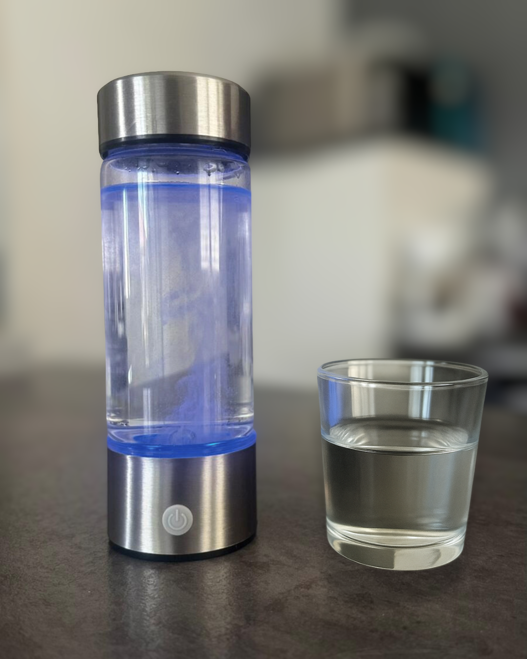 Bouteille d'eau hydrogénée ultra-hydratante Héva™